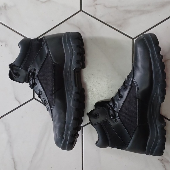 Men's Diehard Blk Leather Work Boots ' sz 12D - Picture 5 of 9